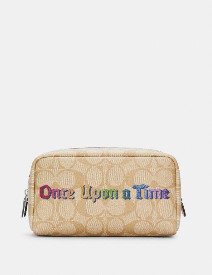 COACH® Outlet  Disney X Coach Small Boxy Cosmetic Case With Cinderella