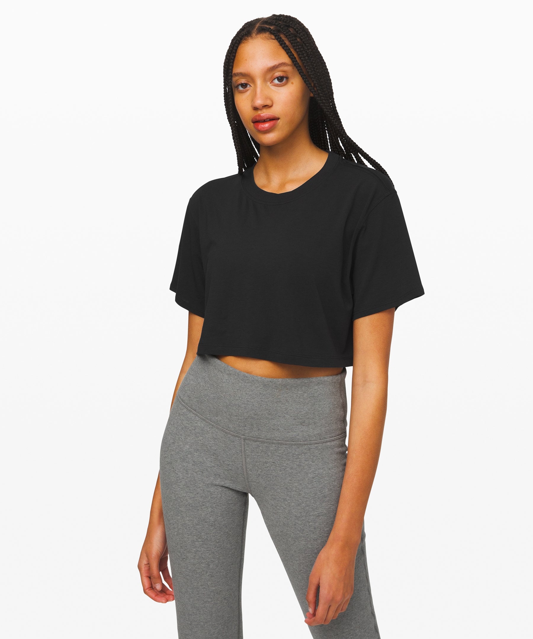 Lululemon All Yours Crop Tee
