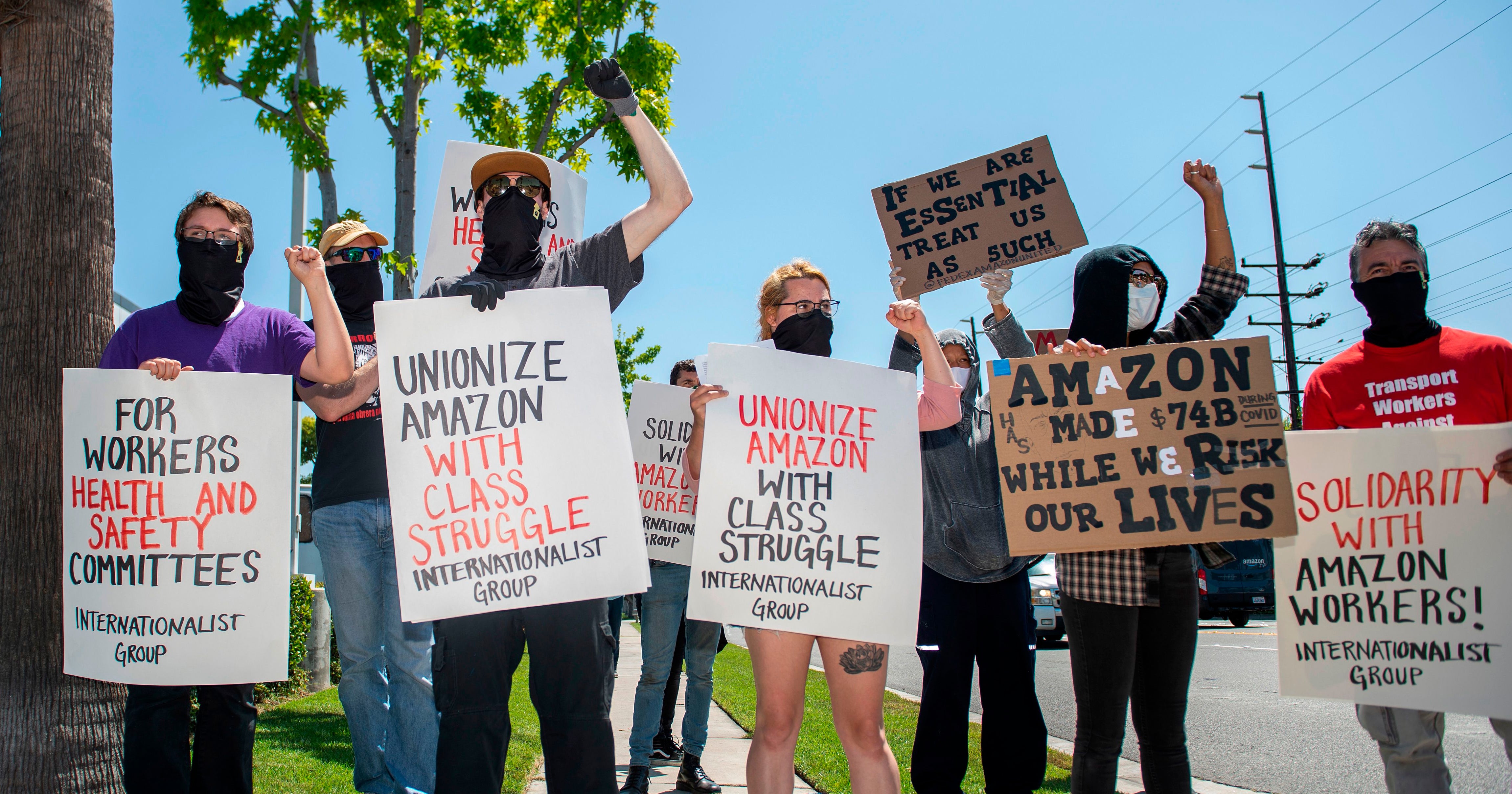 Amazon Accused Of Illegally Firing 2 Employee Activists