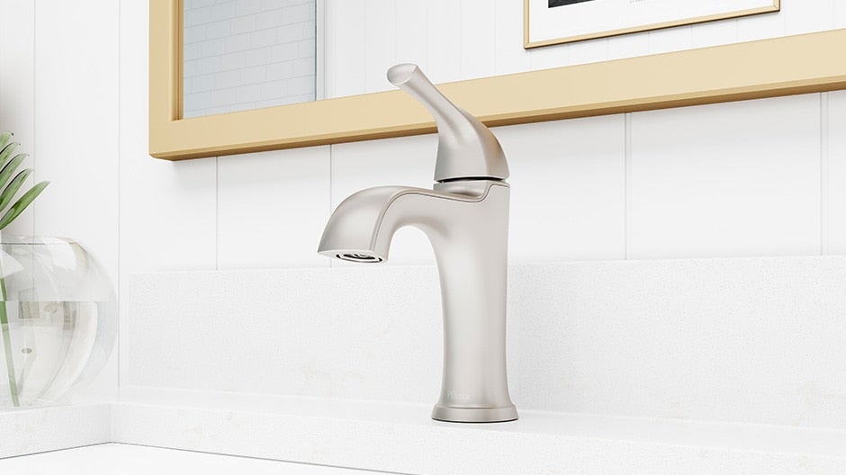 Pfister + Ladera Bathroom Faucet in Spot Defense Brushed Nickel