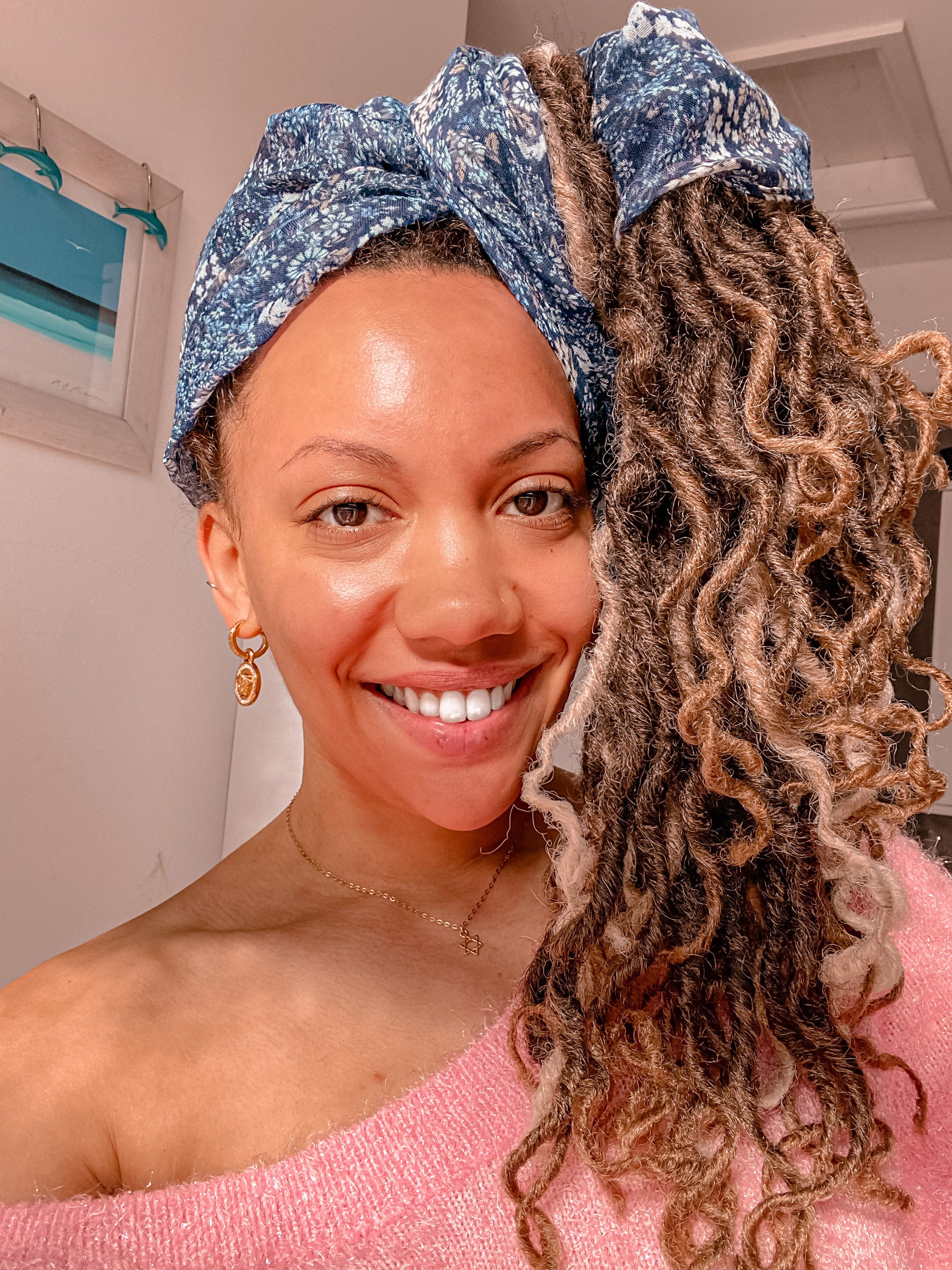 Image of Faux locs 3c hairstyle