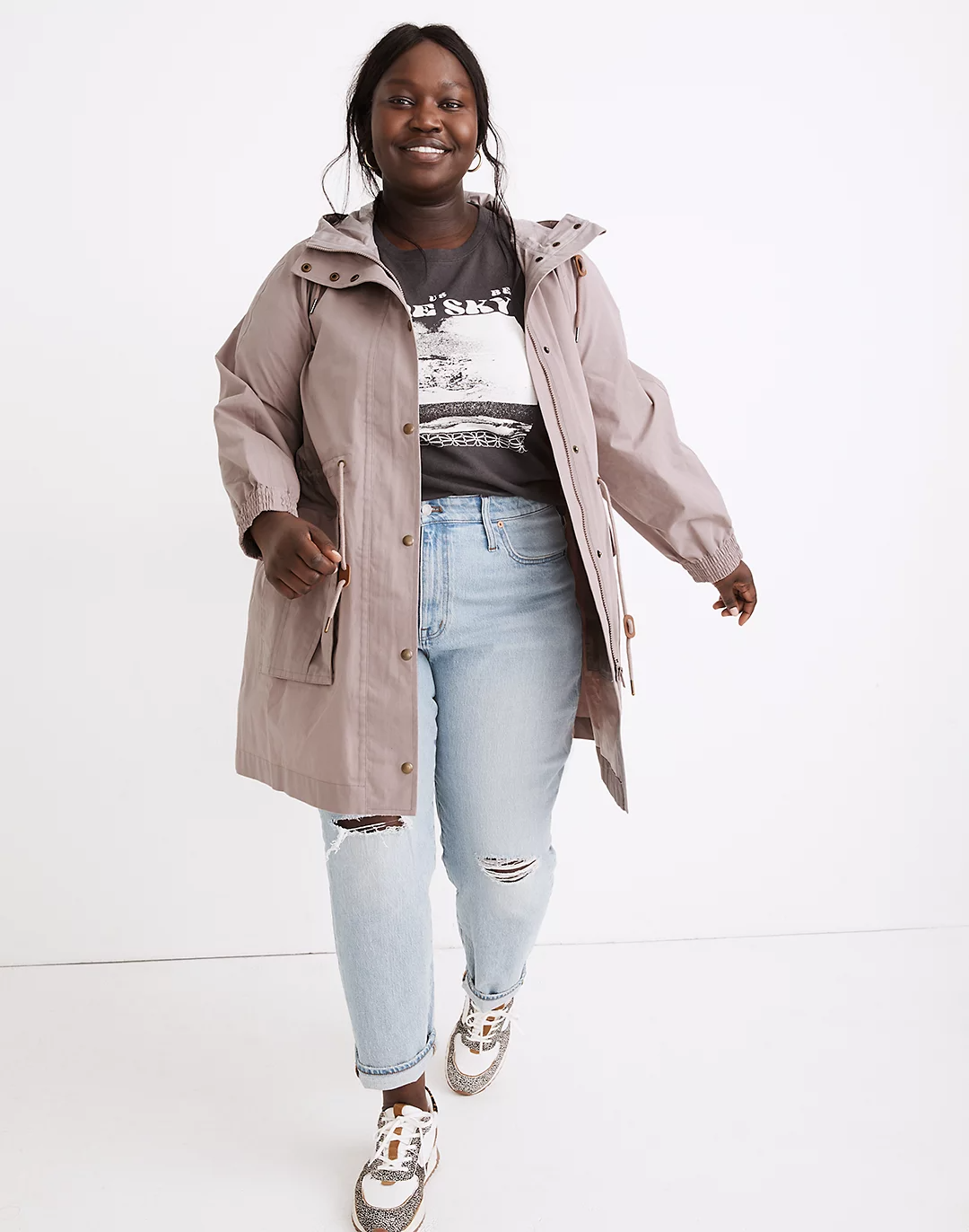 Madewell rain jacket hotsell