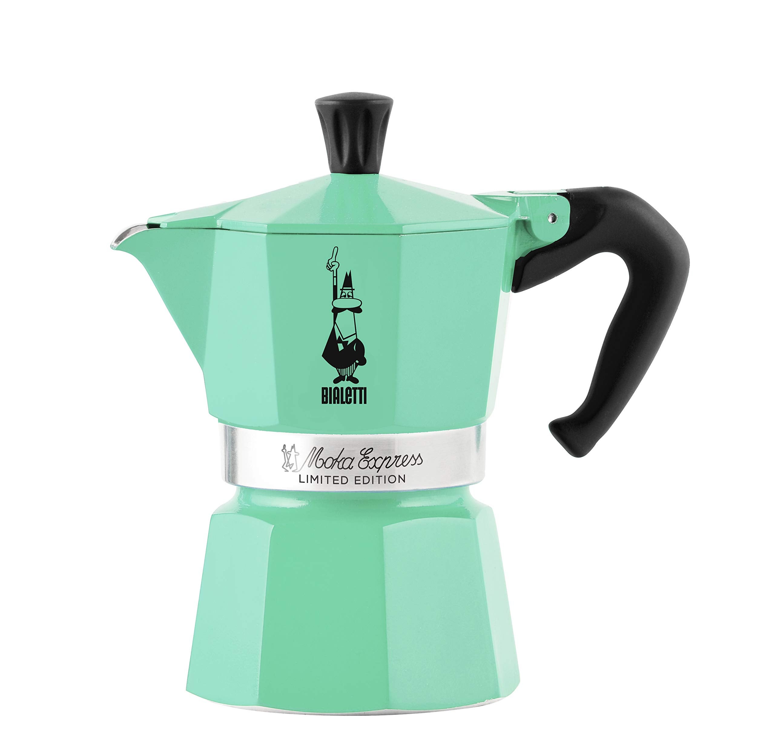 Bialetti + Moka Express Stovetop Espresso Maker, 3 Cups