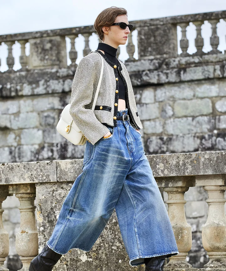 Celine Winter '21 Collection Featured Baggy Jeans