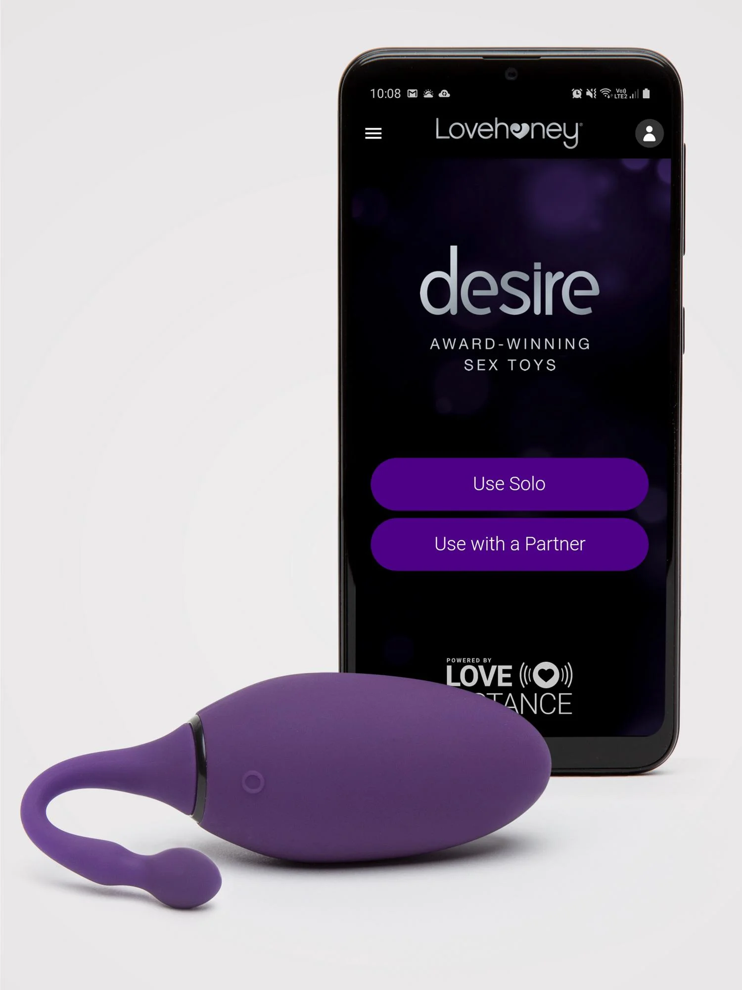 Desire + Luxury App Controlled Rechargeable Love Egg Vibrator