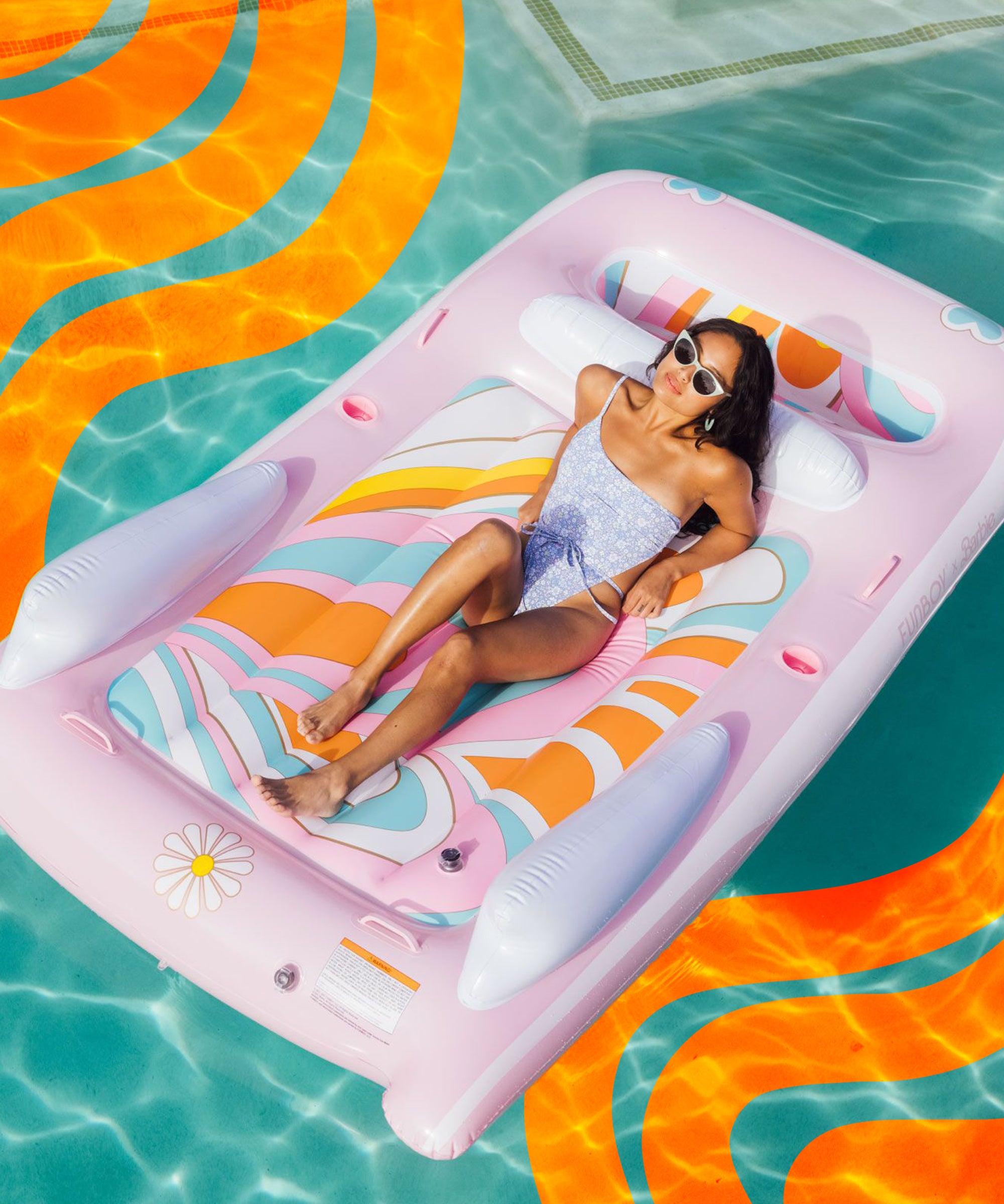Malibu Barbie™ Private Jet Plane Pool Float - FUNBOY