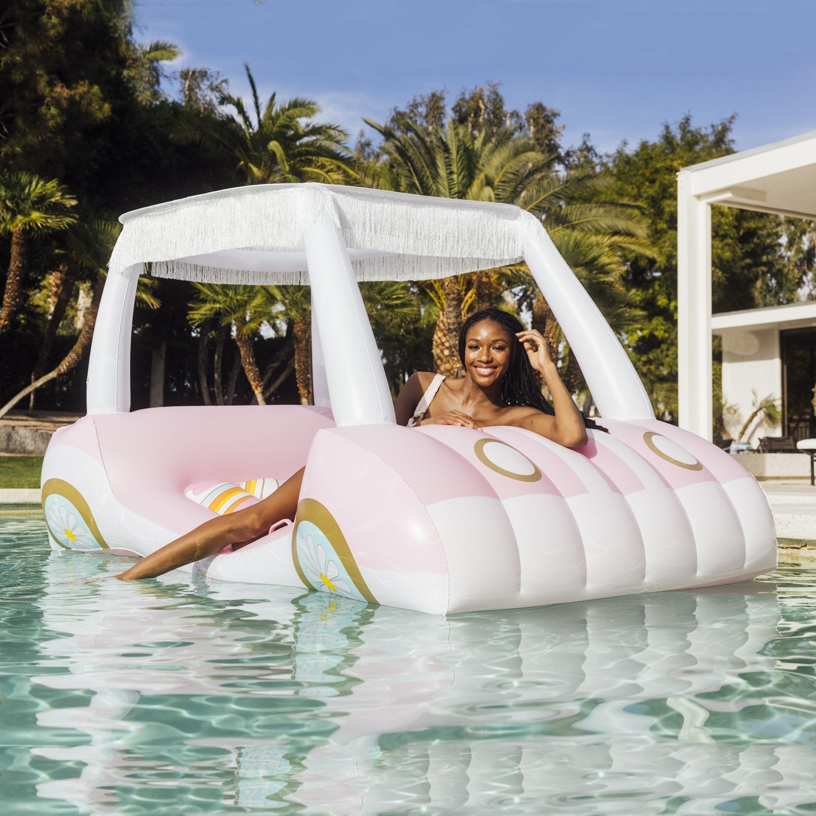 Malibu Barbie Luxury Vintage Summer Pool Float Convertible 
