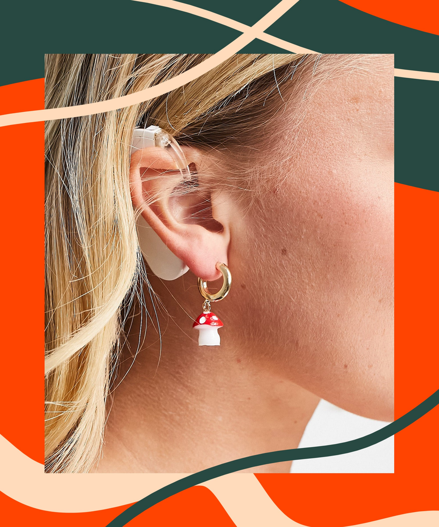 ASOS’ New Earrings Are Worn By A Model With A Cochlear Implant