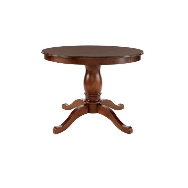 Stylewell wood round dining shop table for 4