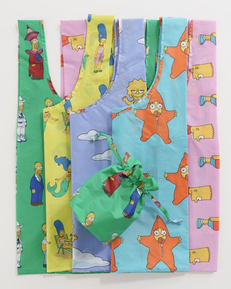 Baggu Set of 5 Simpsons Totes