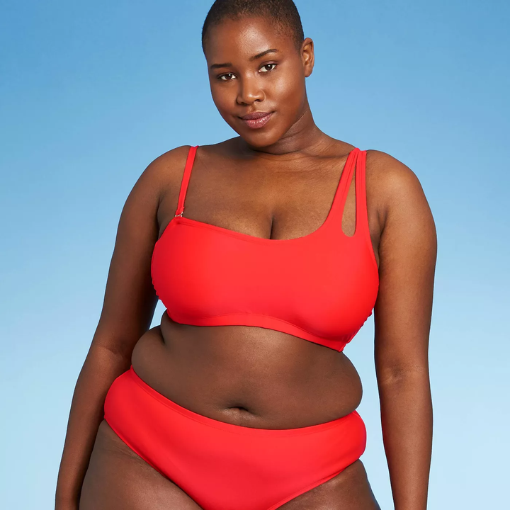 Red best sale bikinis target
