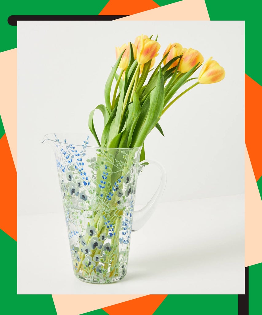 Pretty Flower Pitchers