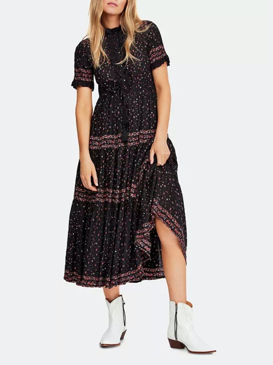 Free people rare feelings maxi dress top