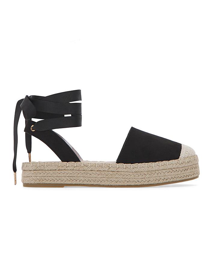 Simply Be + Bunbury Flatform Espadrilles