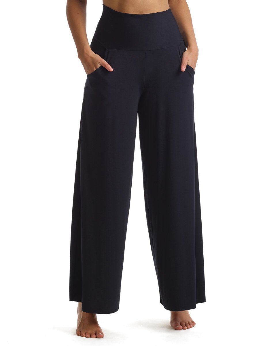 relaxed wide leg primeblue pants plus size