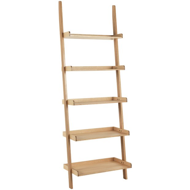 Habitat + Habitat Jessie 5 Shelves Shelving Unit Oak