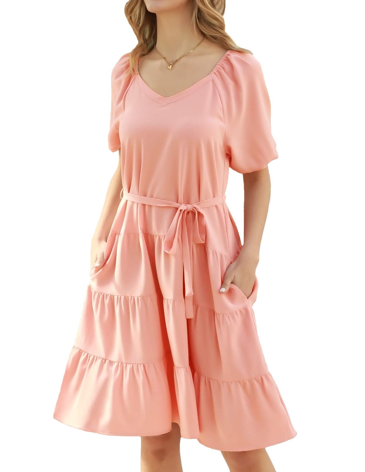 puff sleeve ruffle