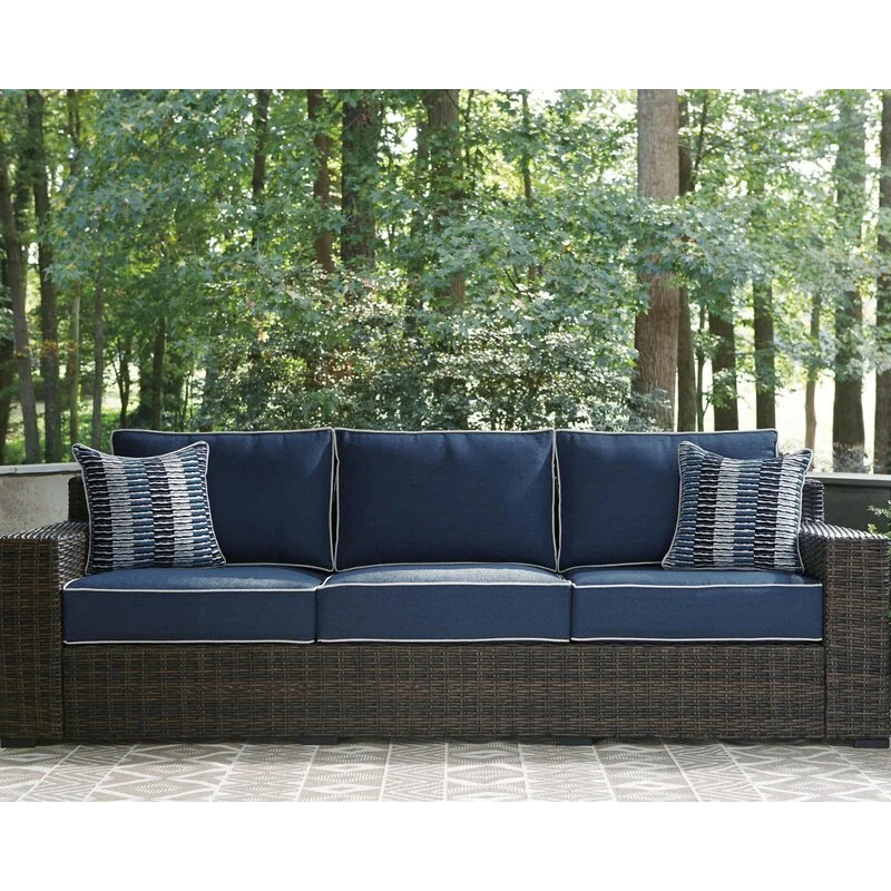 Bay Isle Home Loganville Patio Sofa Bay Isle Home Loganville Patio Sofa, Bay Isle Outdoor Furniture