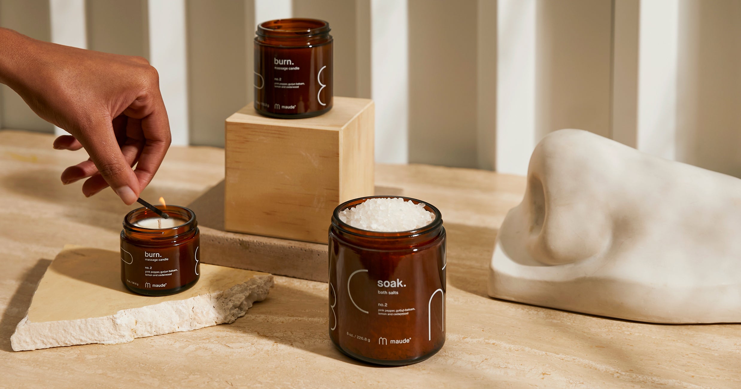 Maude New Fresh Candle Bath Scents For Spring 2021