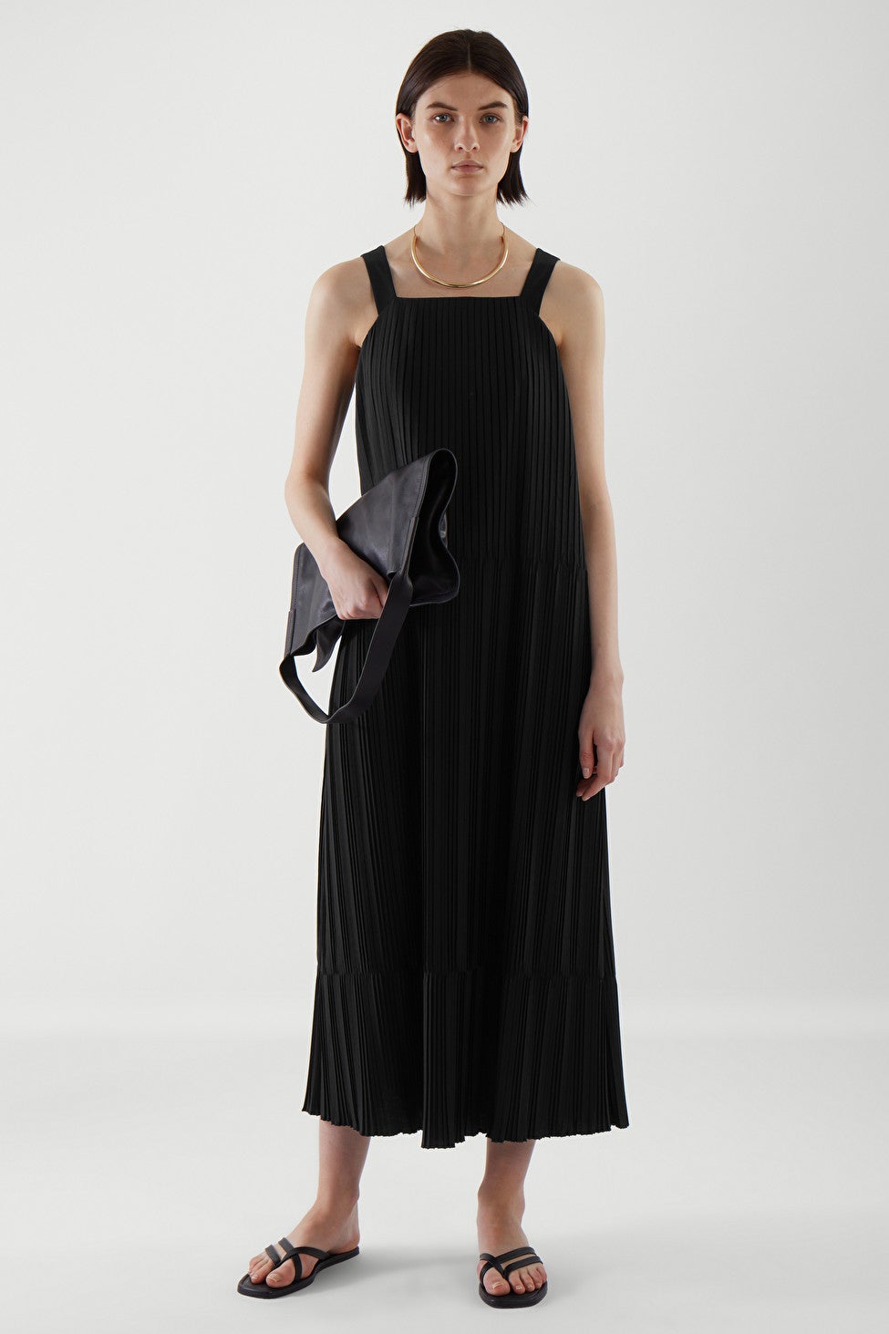 COS + Pleated Dress