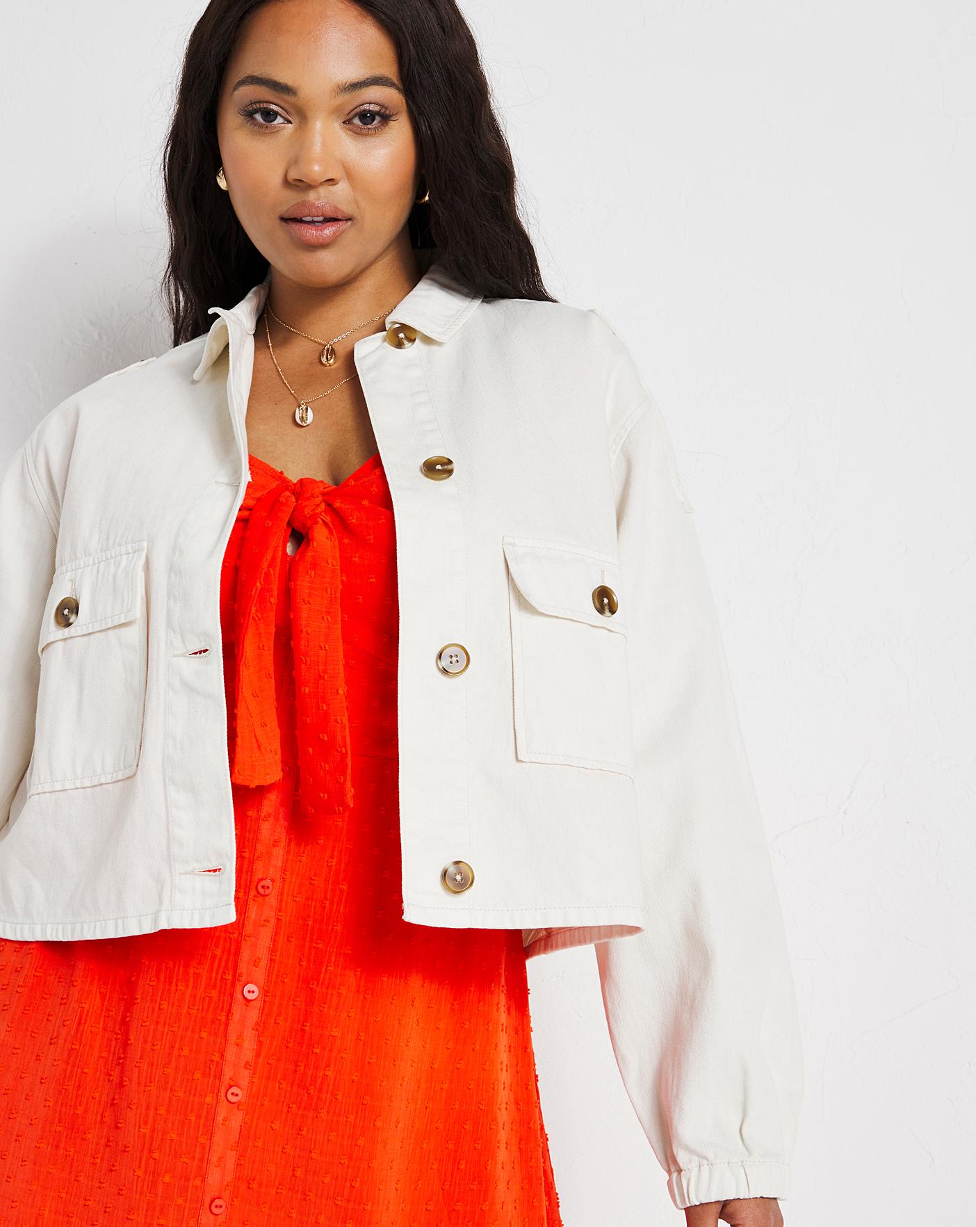 utility cropped jacket