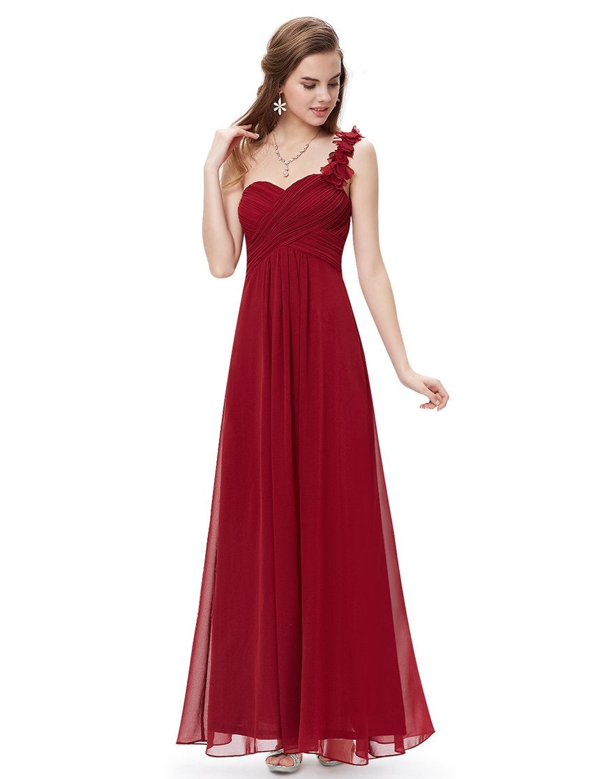 ever pretty one shoulder dress