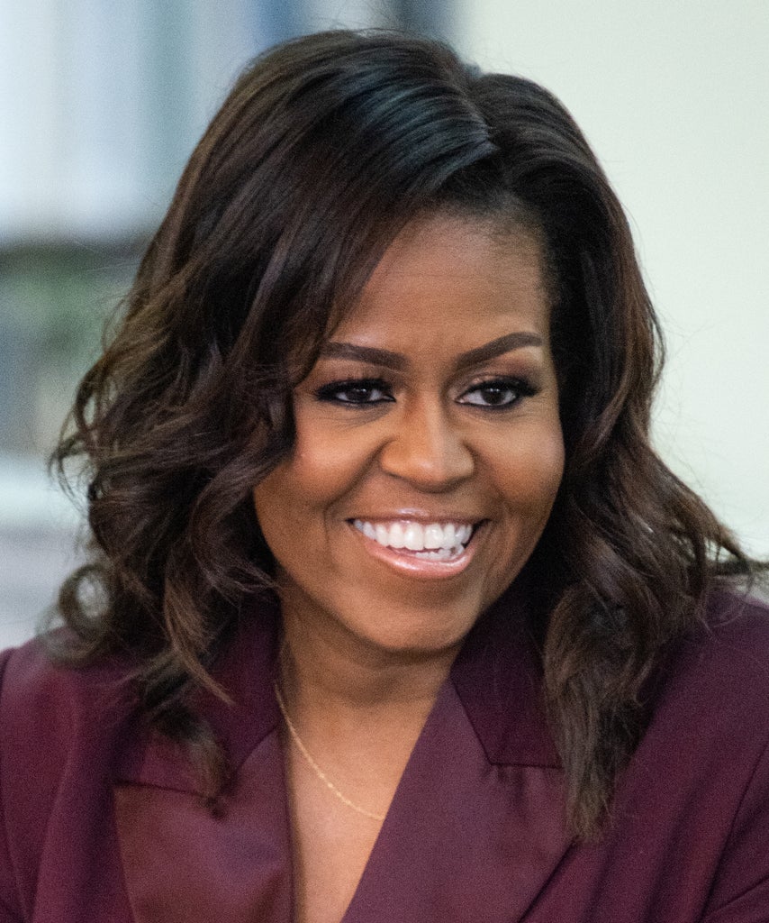 Michelle Obama Knit Halter Top