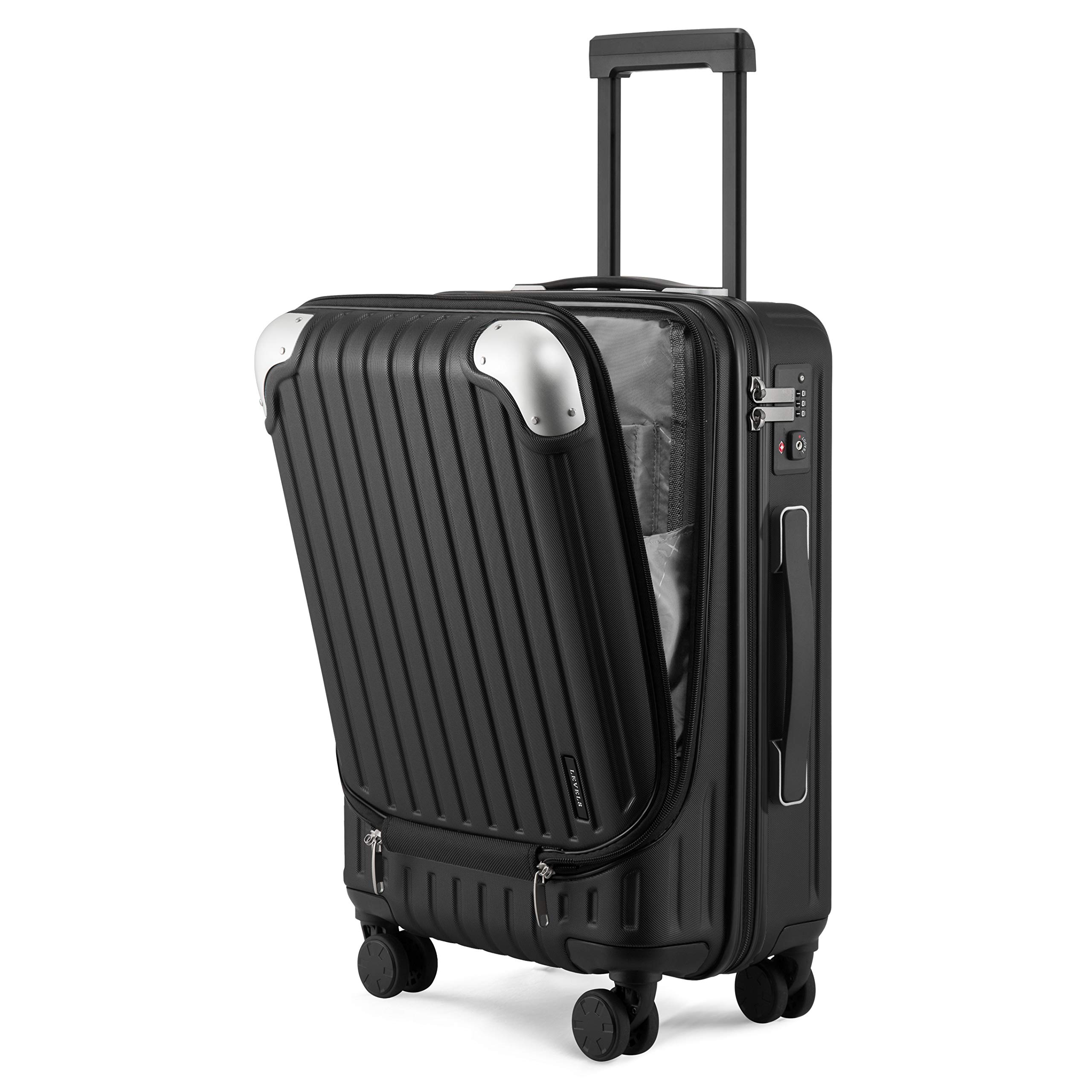 LEVEL8 + 20″ CarryOn Hardside Luggage