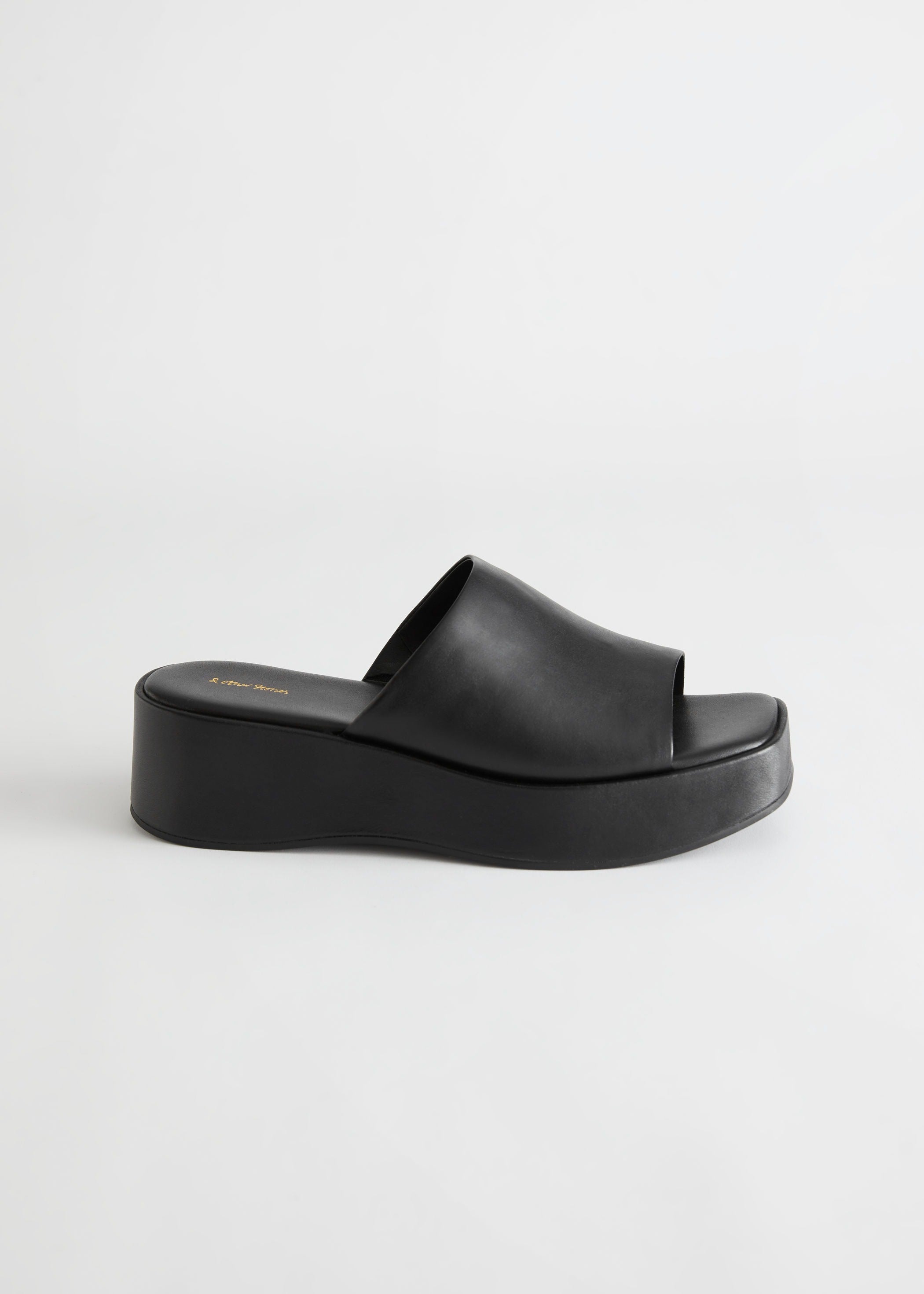 & Other Stories + Leather Platform Sandals