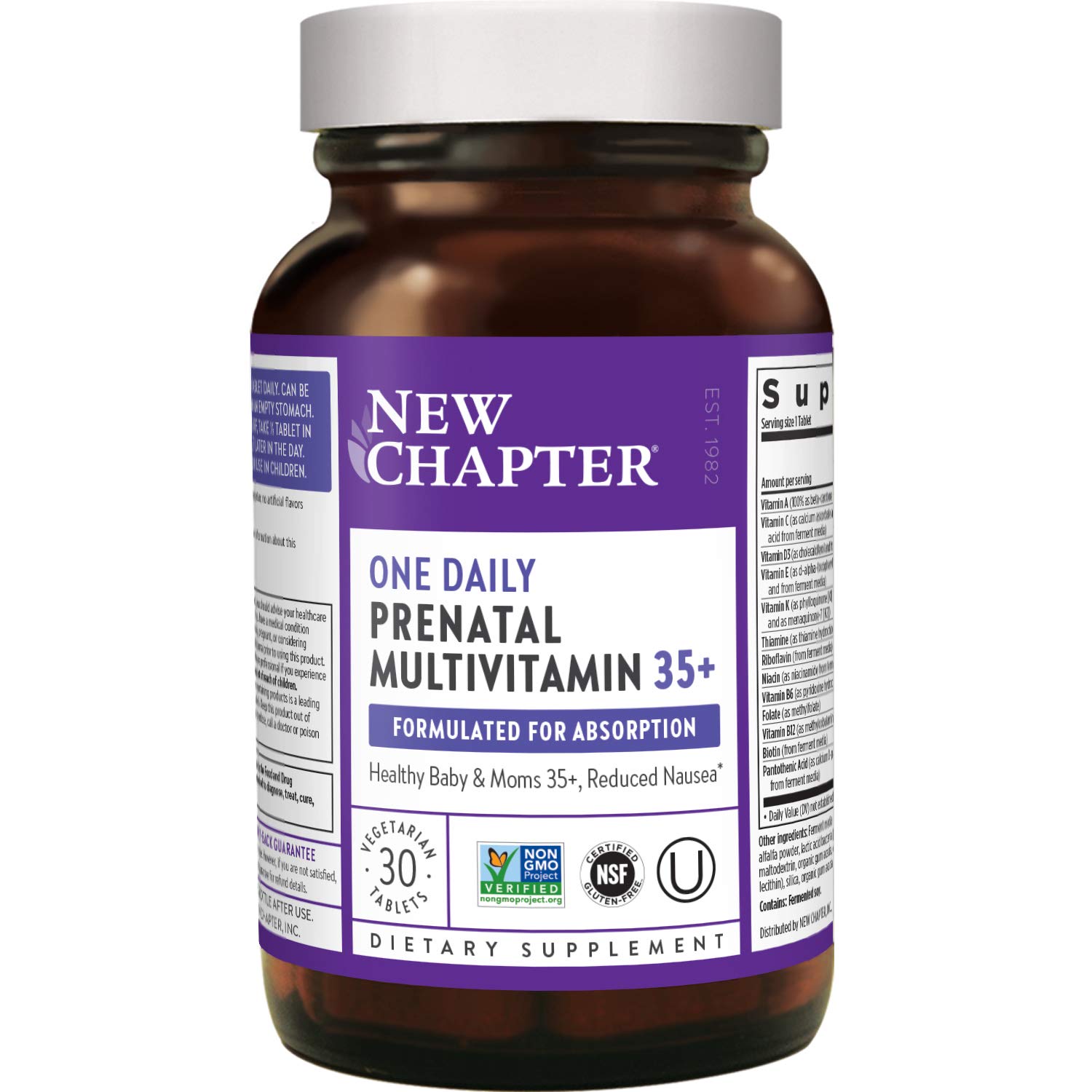 New Chapter + Prenatal Multivitamin (Age 35+)