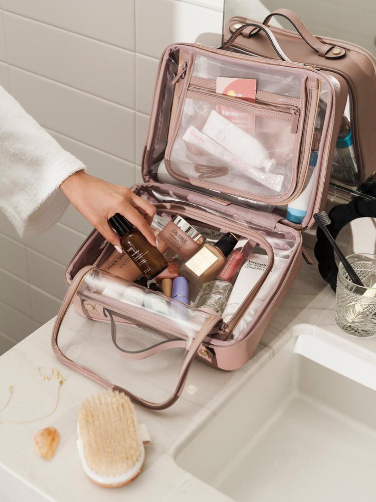 CALPAK Travel Clear Cosmetics Case