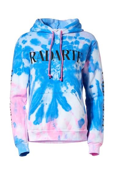 Lady Gaga Wore Radarte Tie Dye Sweatsuit With Nikes