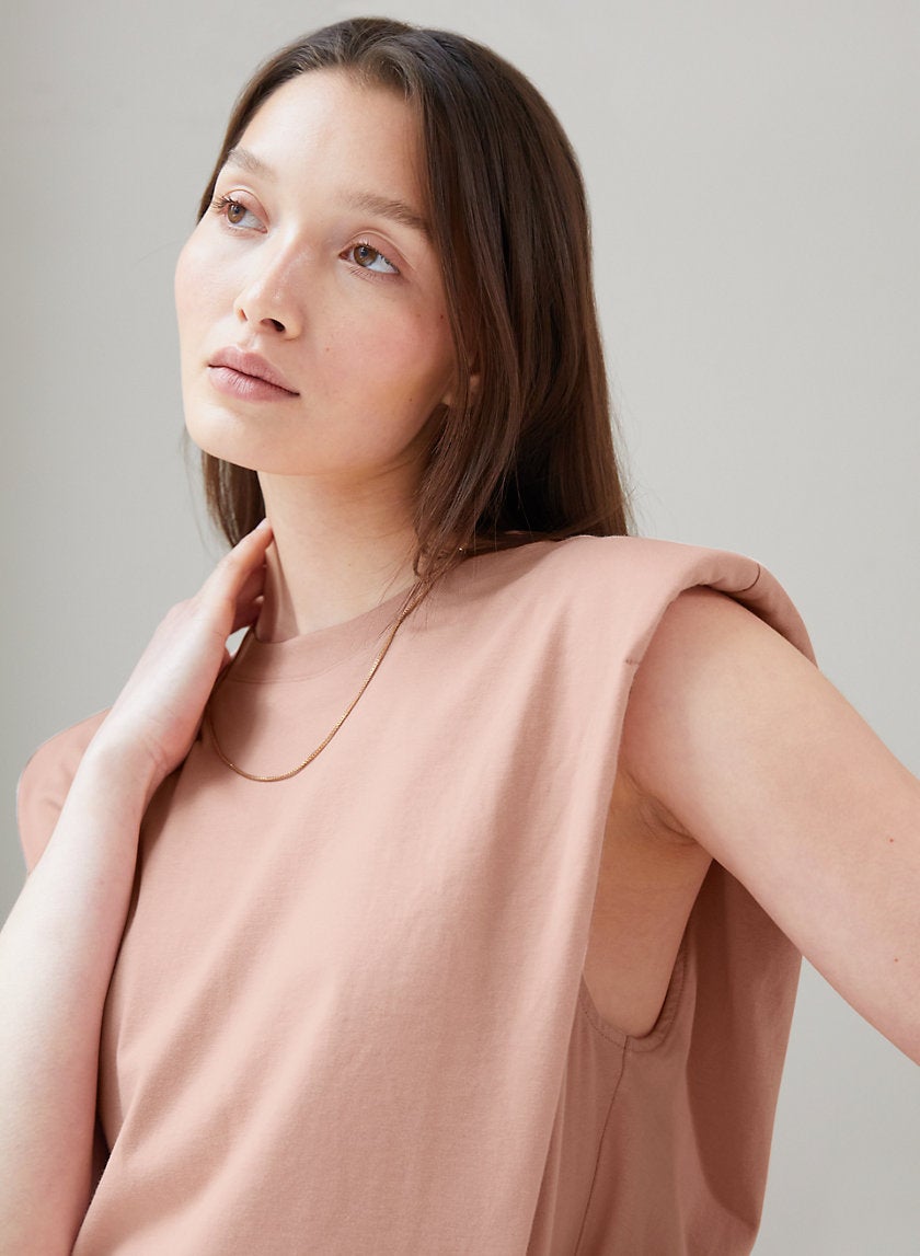 Babaton + Shoulder Pad Tshirt