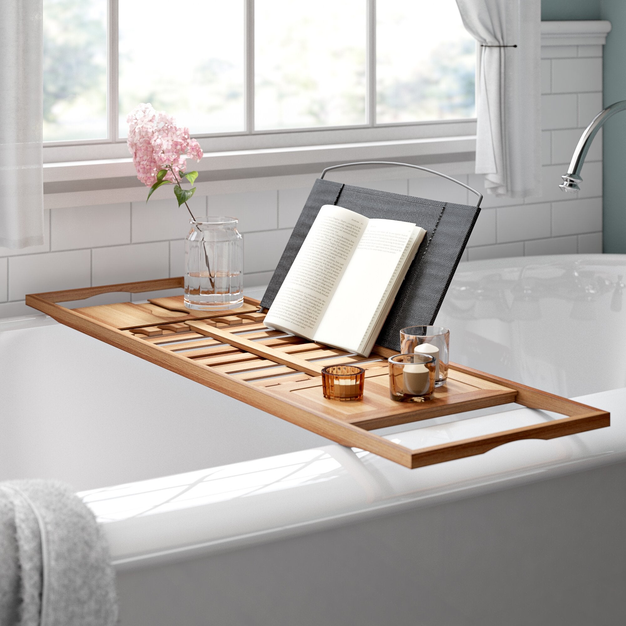 Bathtub cheap caddy tray