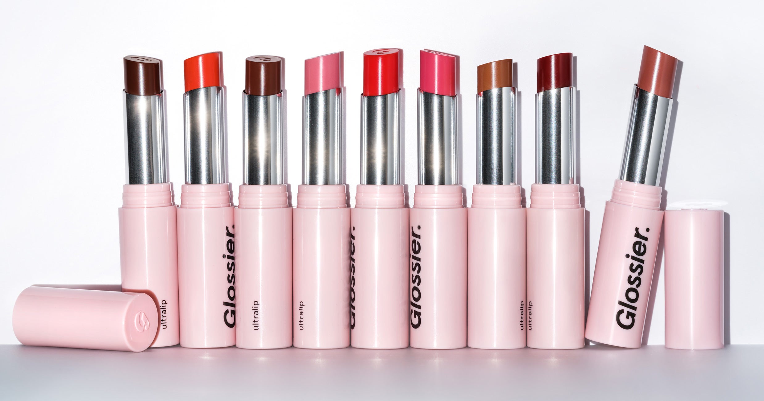 Glossier Ultralip Lipstick Tinted Lip Balm Review 2021