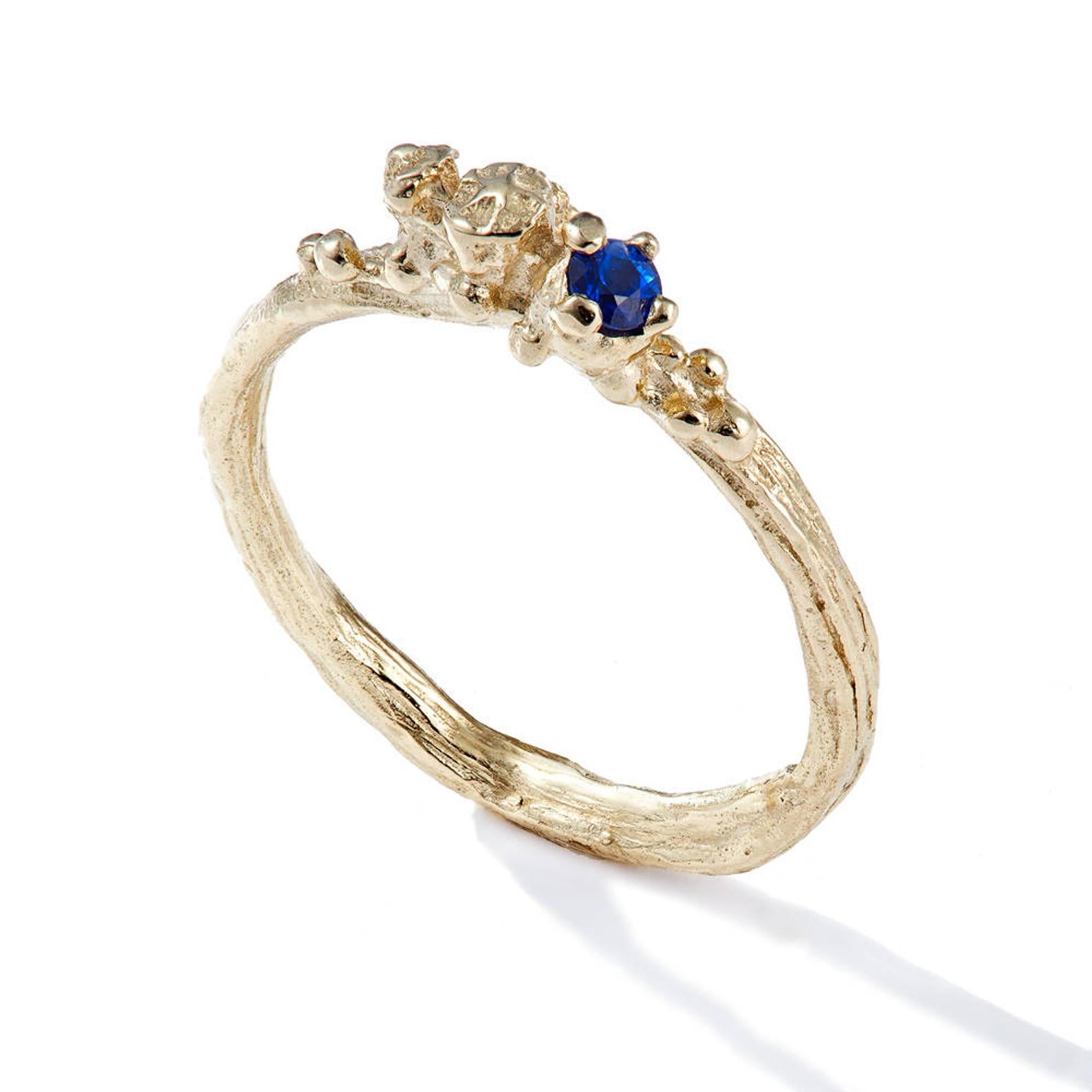 The Sapphire Wedding Band Trend A Unique Alternative to a Diamond Ring