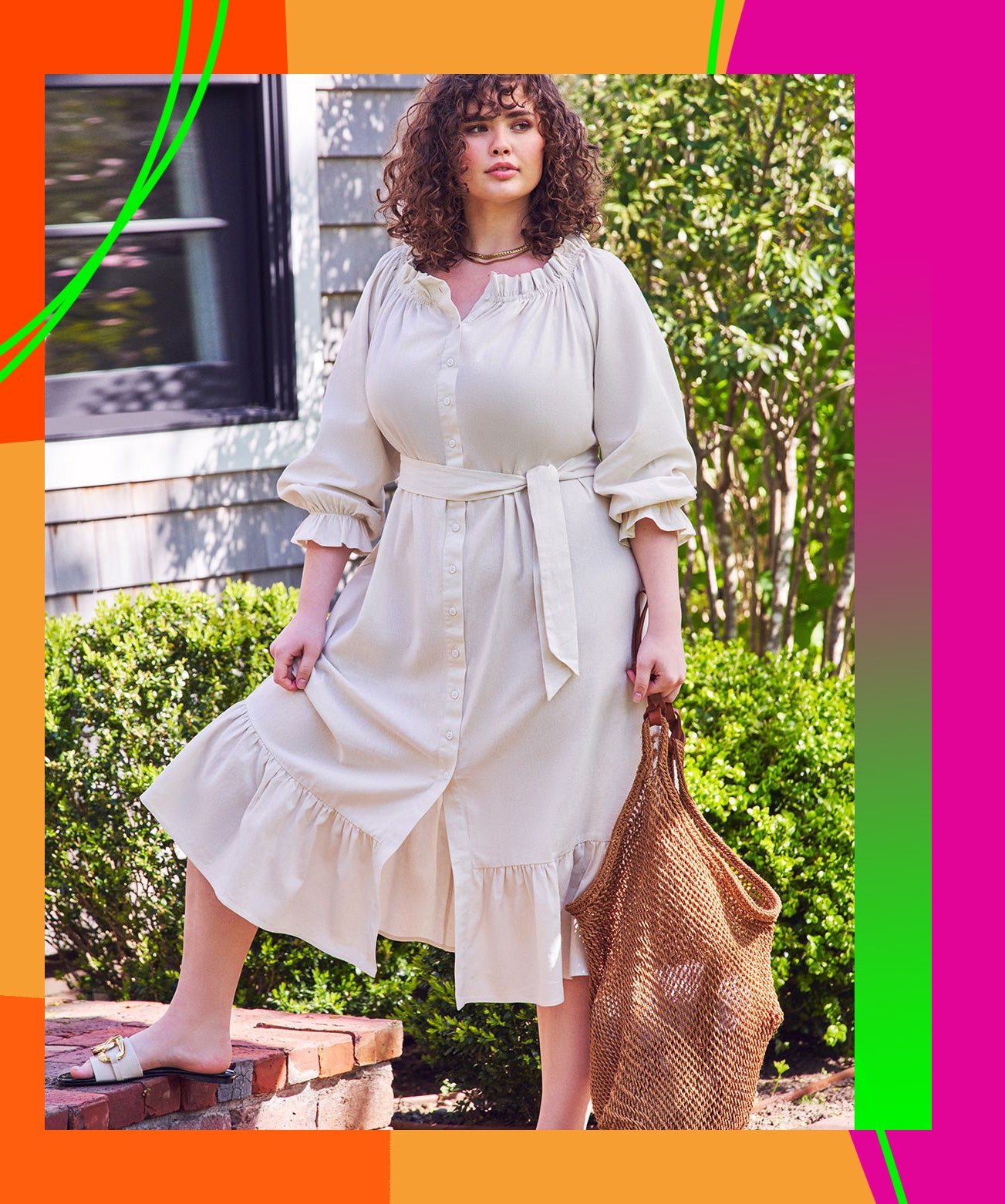 red white blue plus size dress