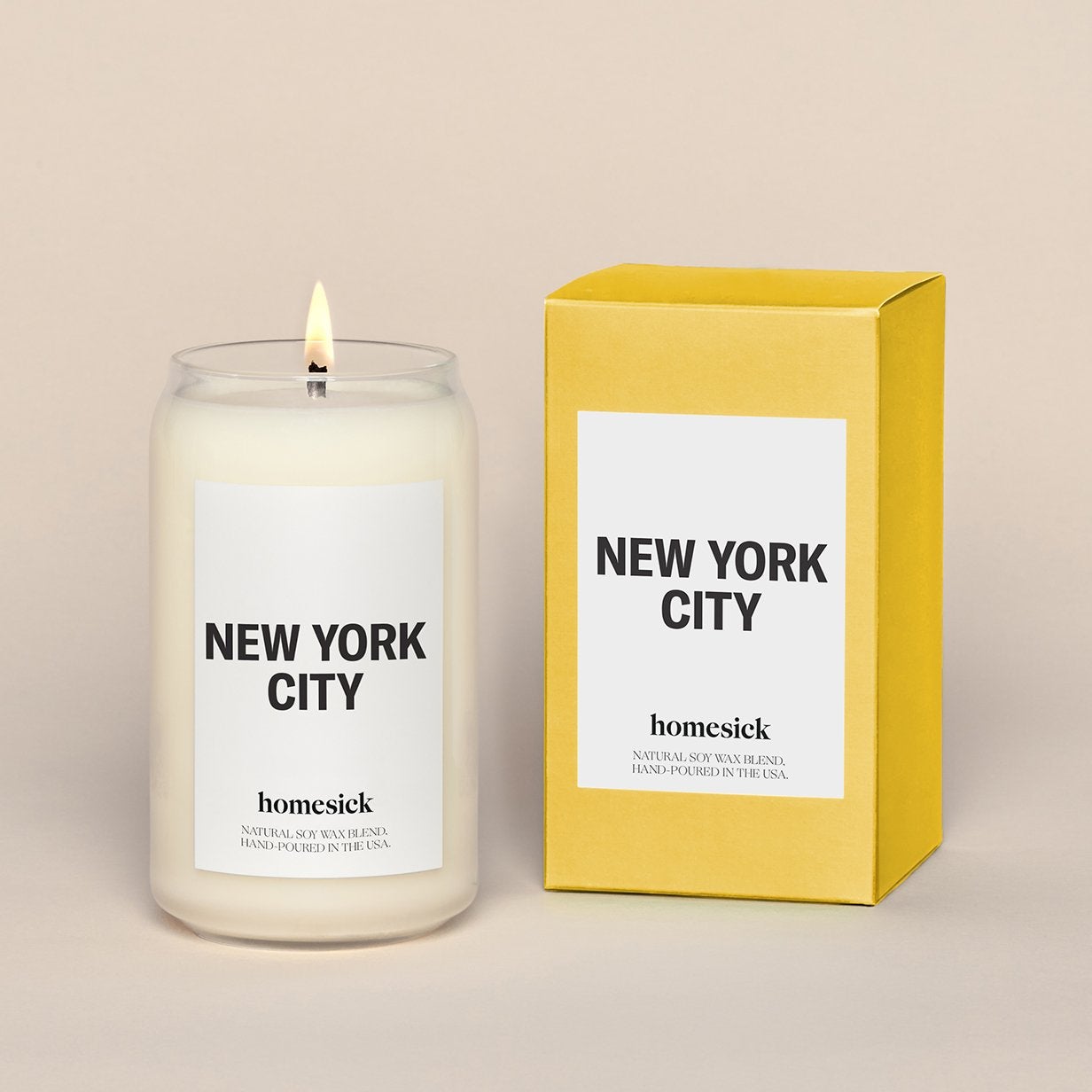 Homesick + New York City Candle