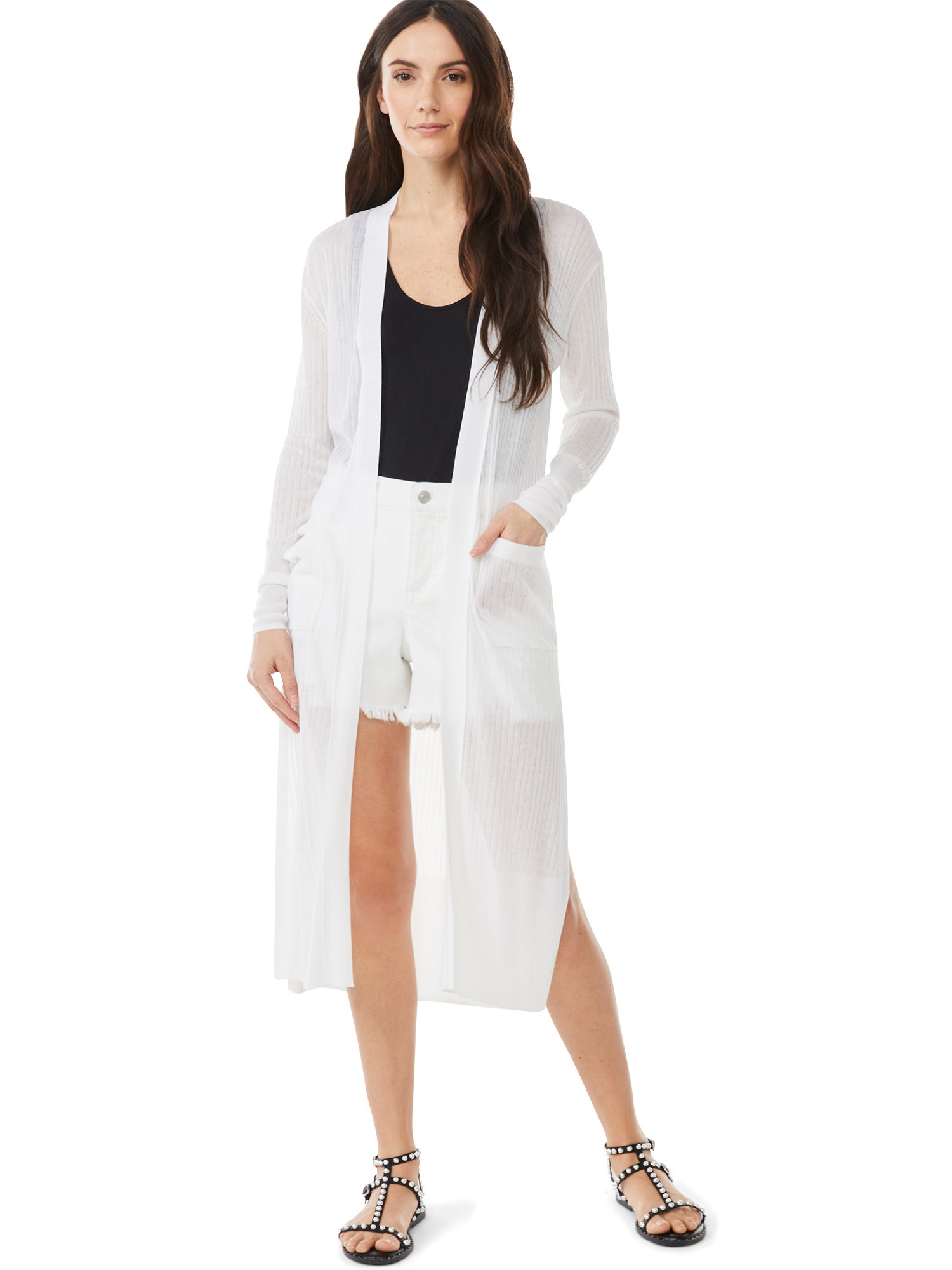 nine west duster cardigan