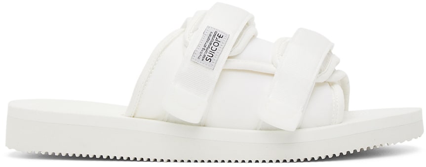 Suicoke + White Moto-Cab Sandals