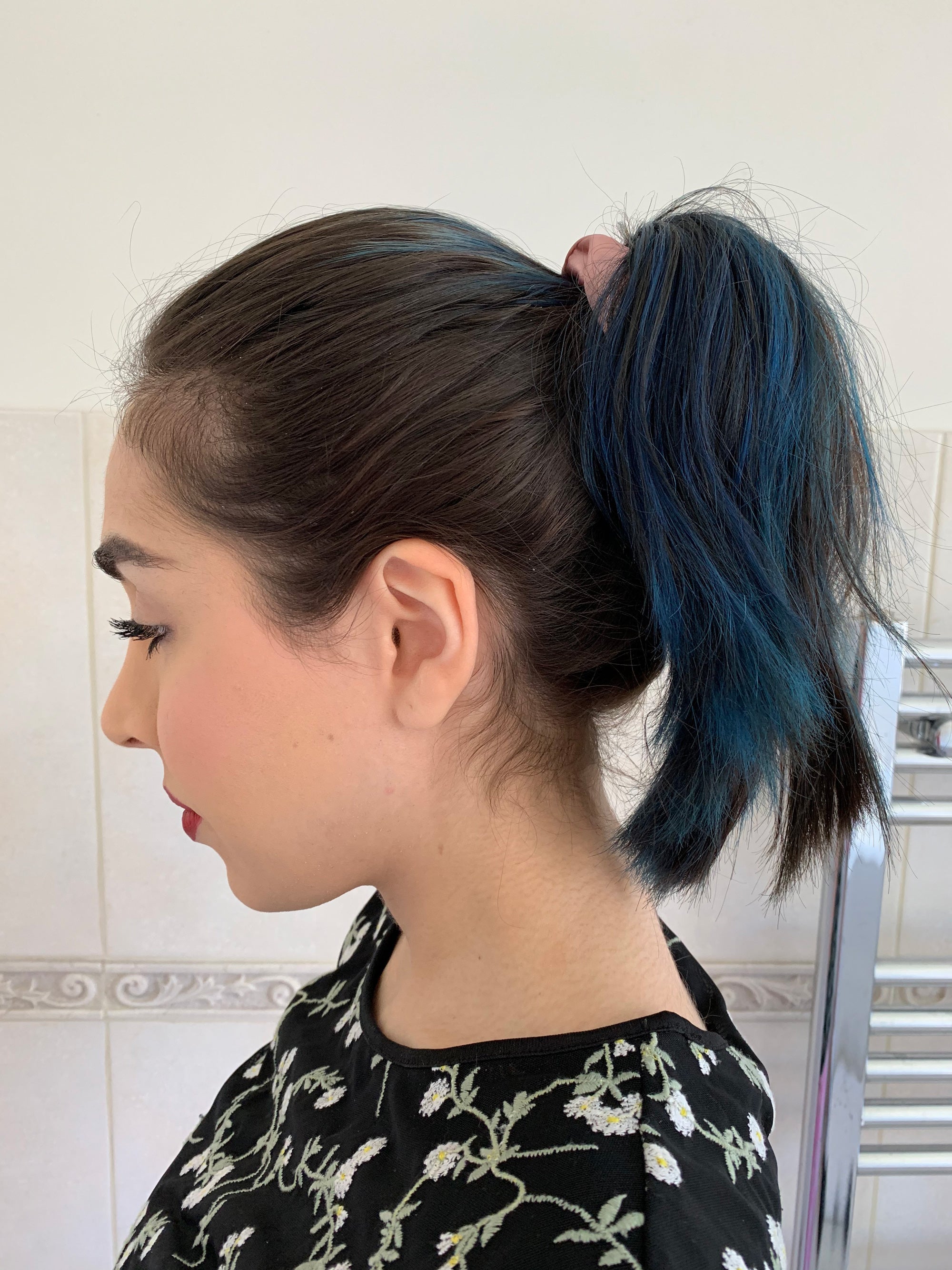 How to Cut Your Hair at Home Using the Ponytail Method  Hello Glow