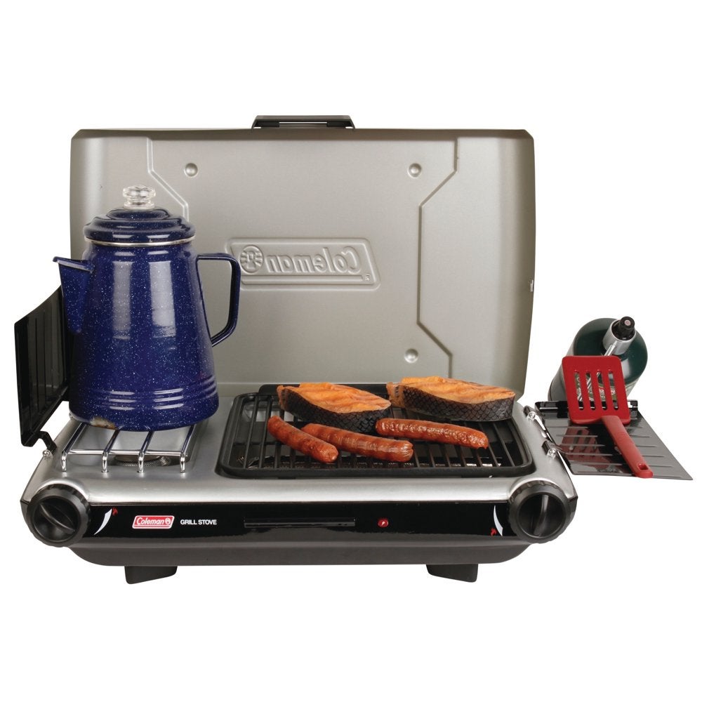Coleman + Tabletop 2in1 Portable Propane Gas Stove