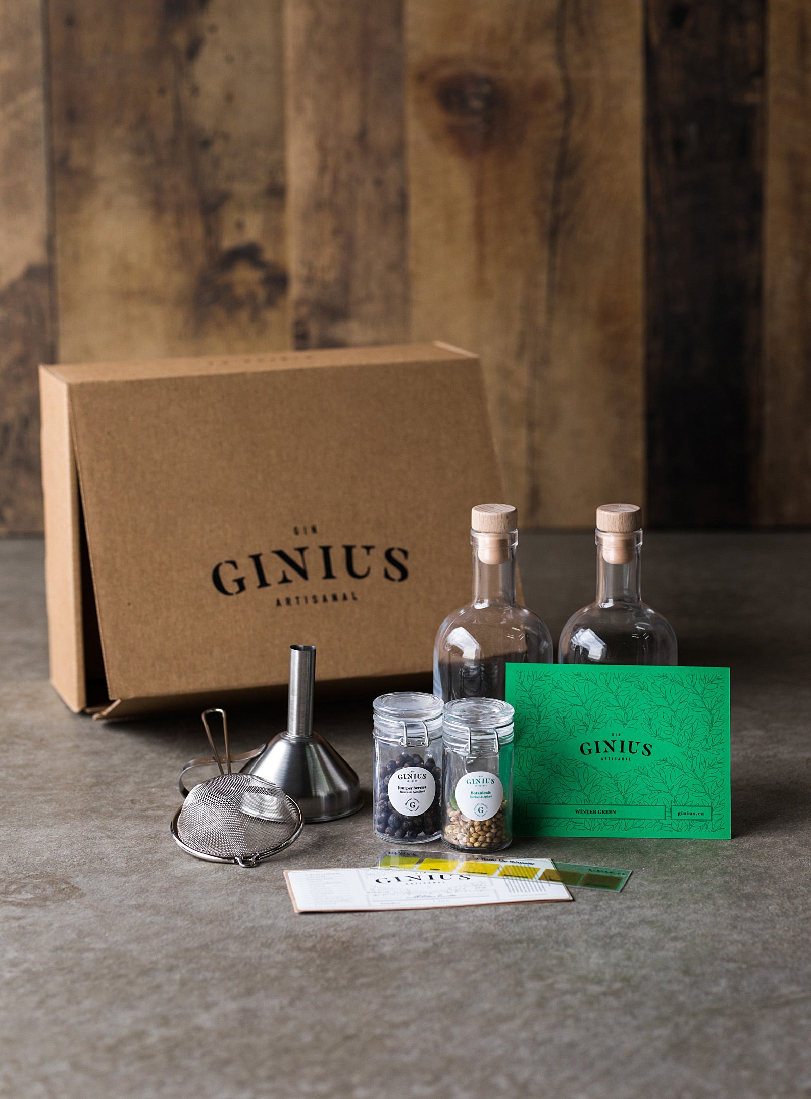 Ginius + Homemade Gin Kit