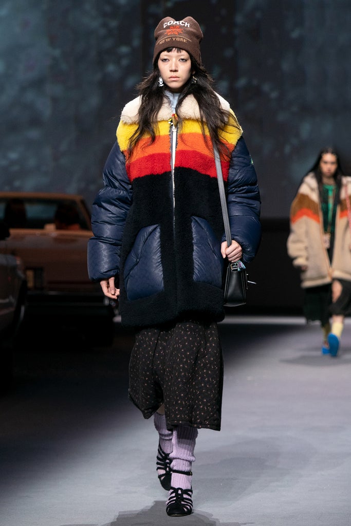 Coach’s Show Featured Printed Puffers – Plus J.Lo and Megan Thee Stallion Cameos