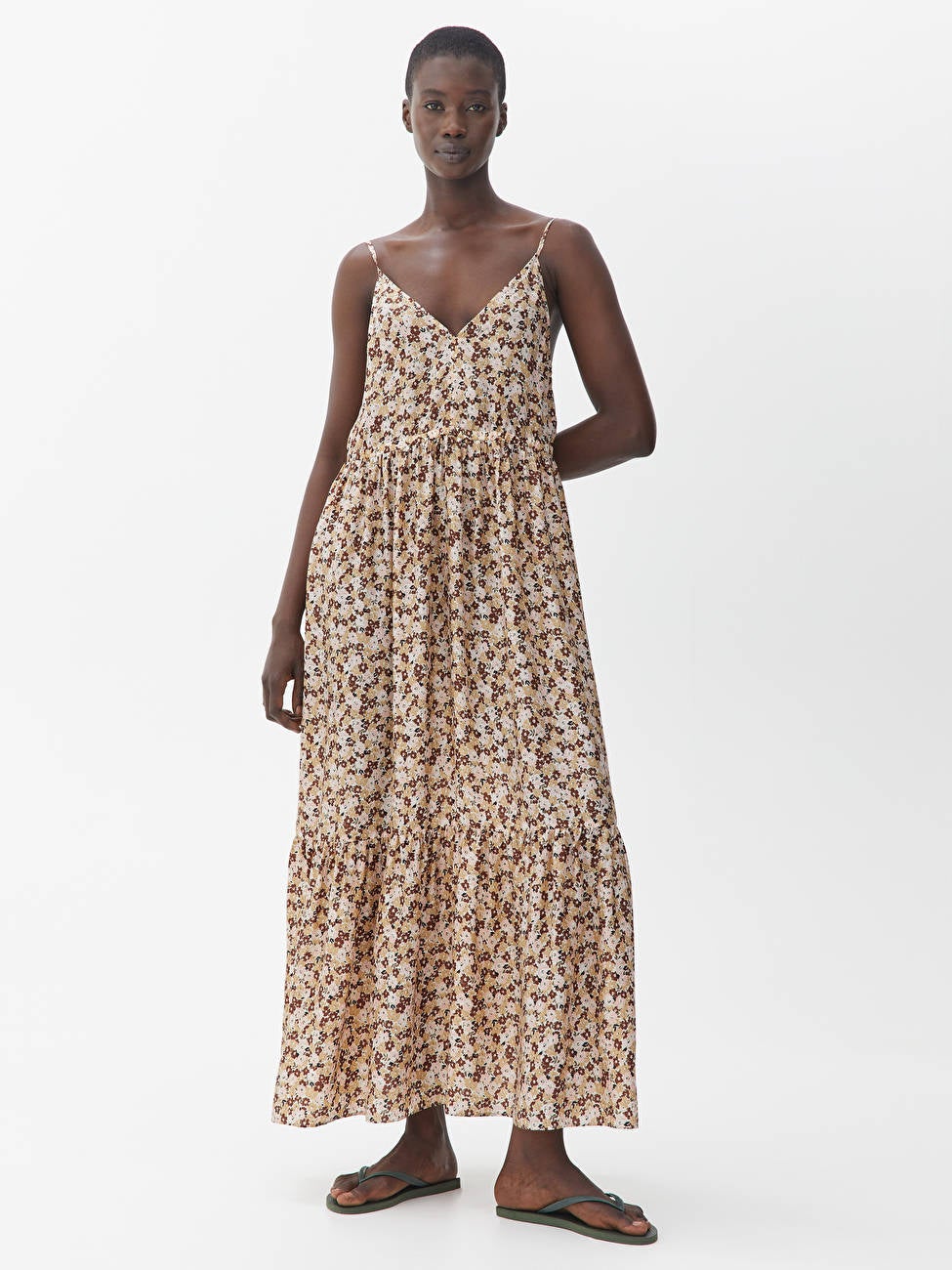 Arket floral on sale dress