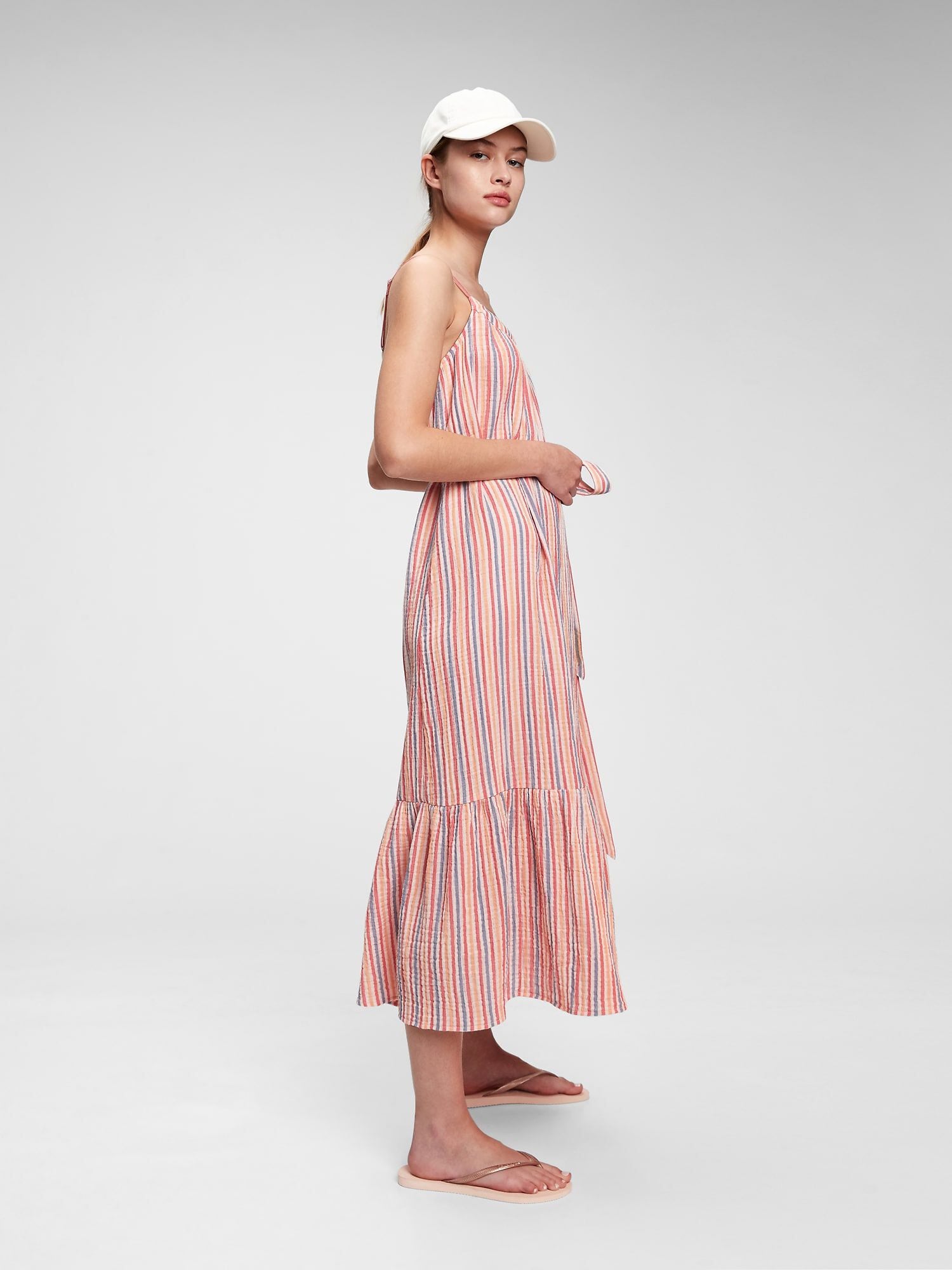 Gap + Tiered Cami Midi Dress