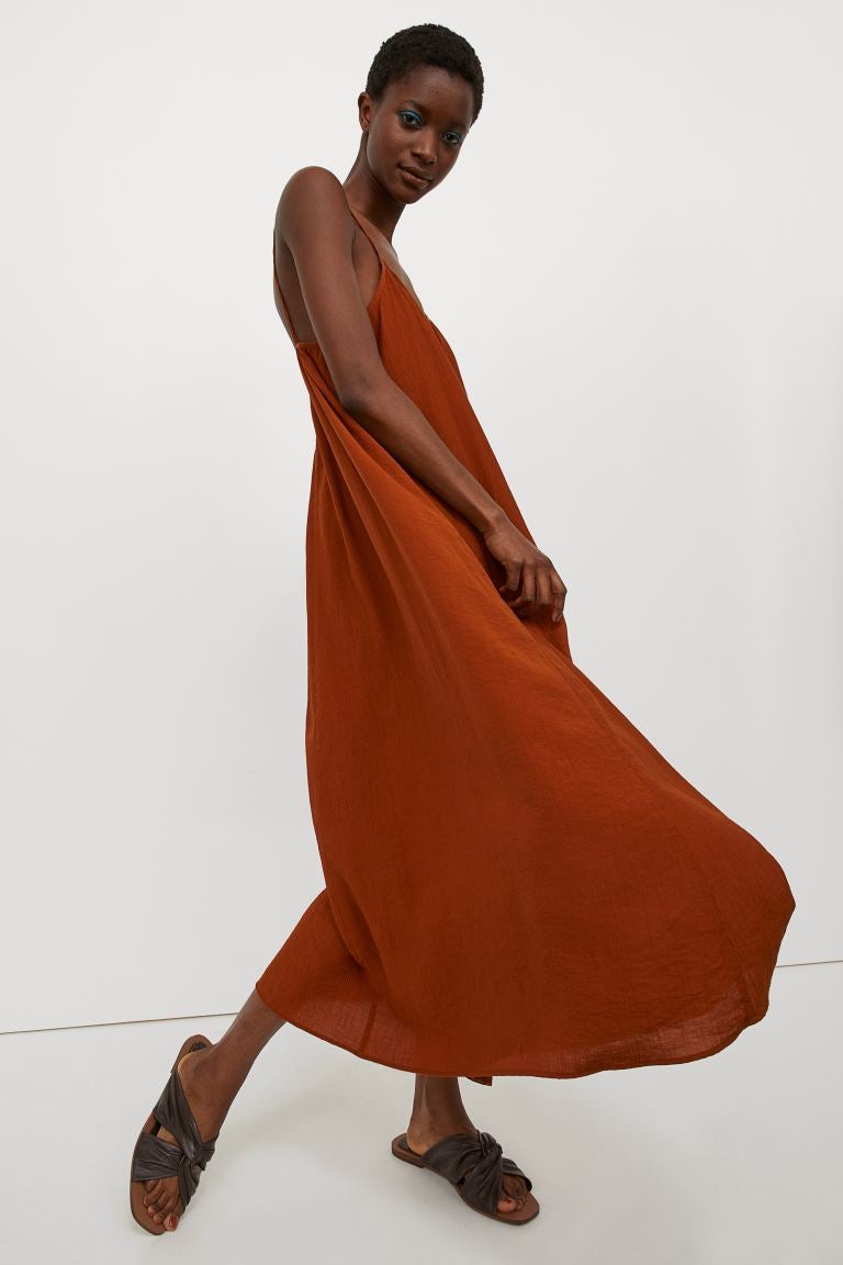 H&m on sale wide dress