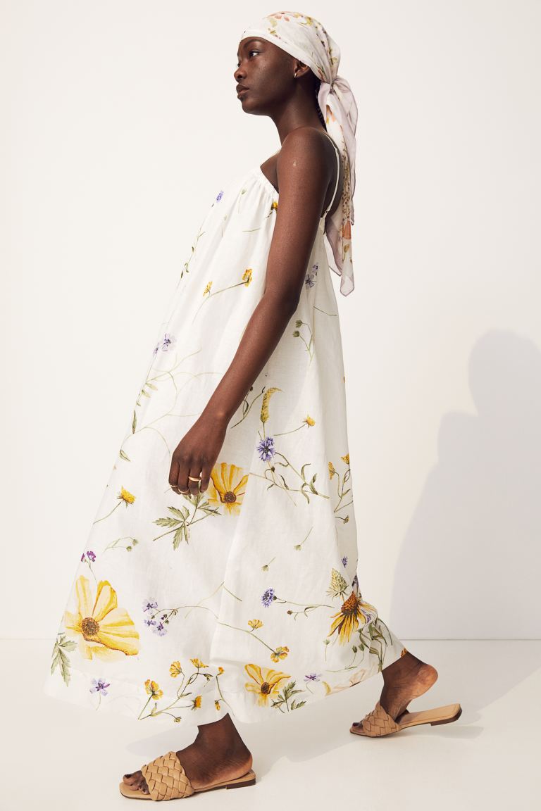 H&M + LinenBlend Dress