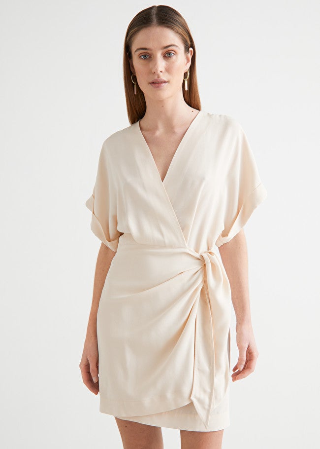 Other stories sale kimono wrap dress