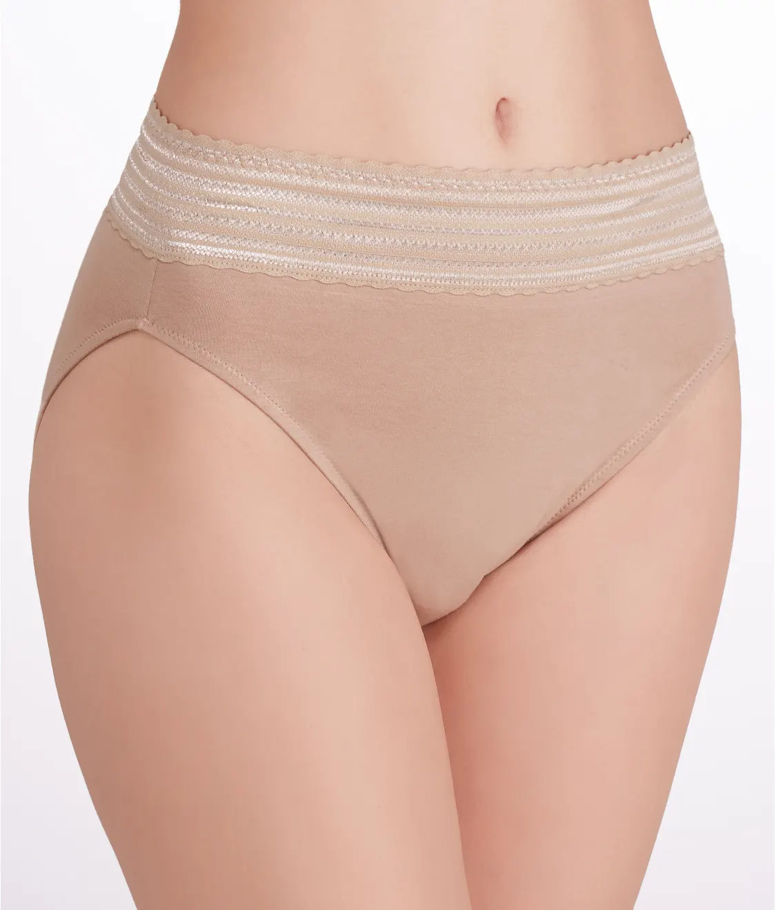 Warner’s + No Pinching. No Problems. Cotton Hi-Cut Brief